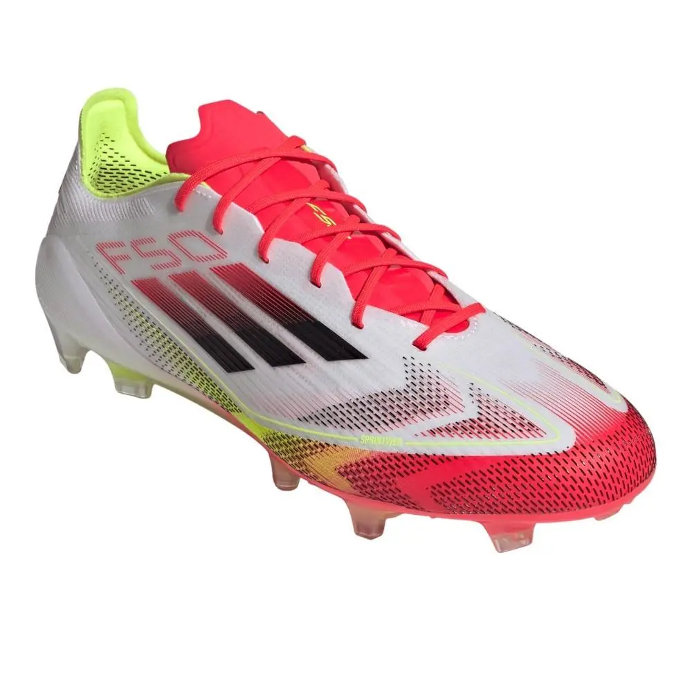 Adidas shoes - adidas F50 Elite Firm Ground Soccer Cleats - IE1206 - Red, White 8