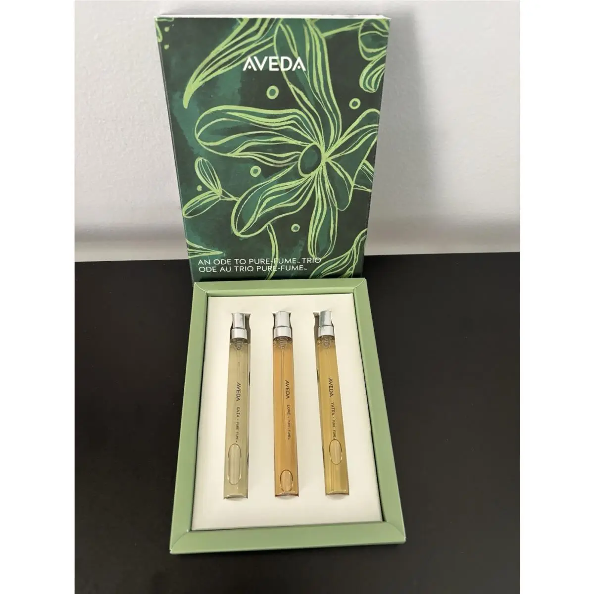 Aveda Trio Gaia Love Yatra An Ode to Pure-fume 2025 Rare