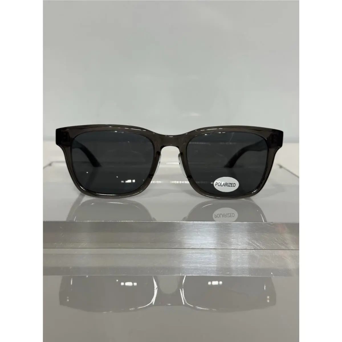 Oliver Peoples Barton Perreira Weller Asian-fit Dust w. Custom Gray Polarized Sunglasses