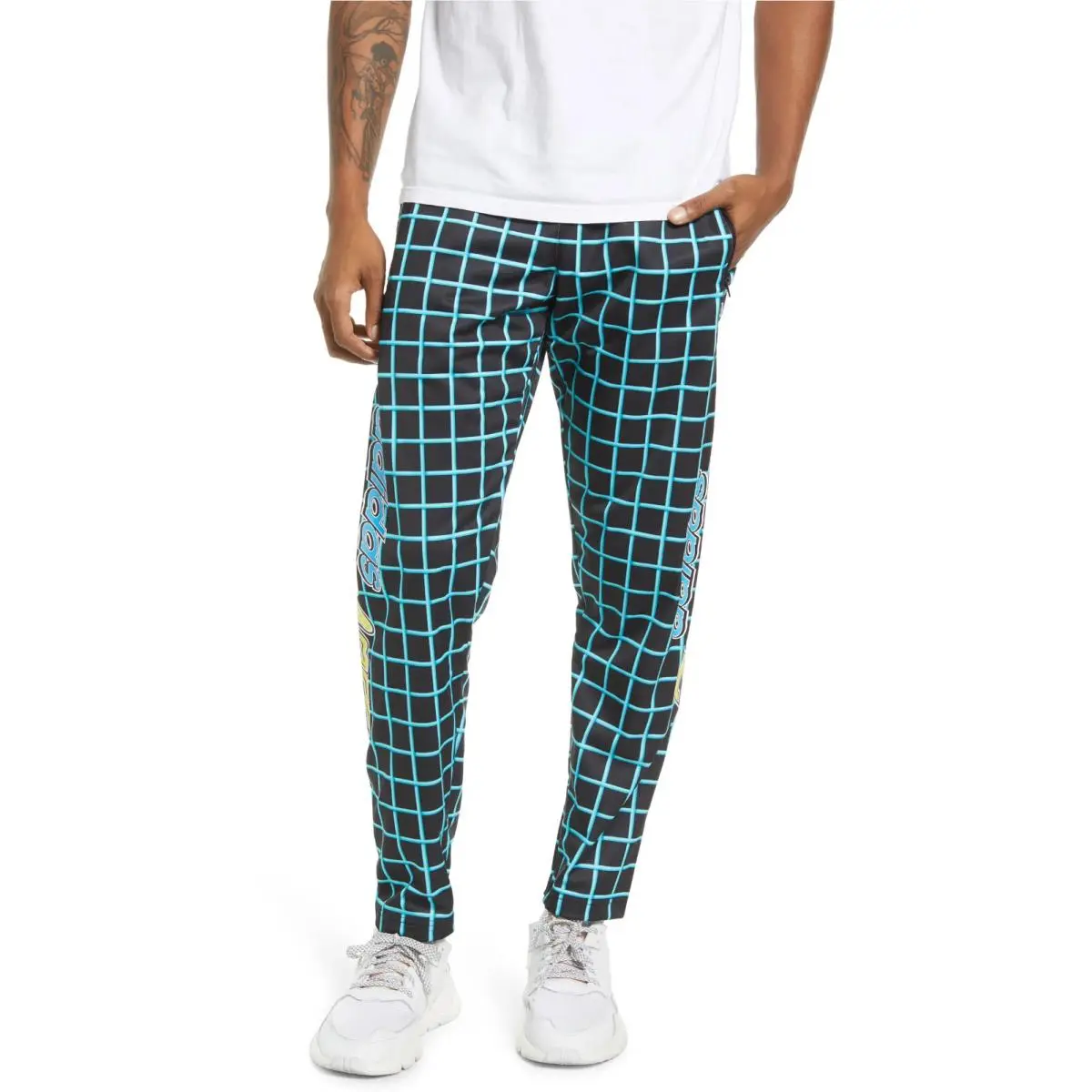 Adidas clothing - X Jeremy Scott Rally Track Pants - Black 5