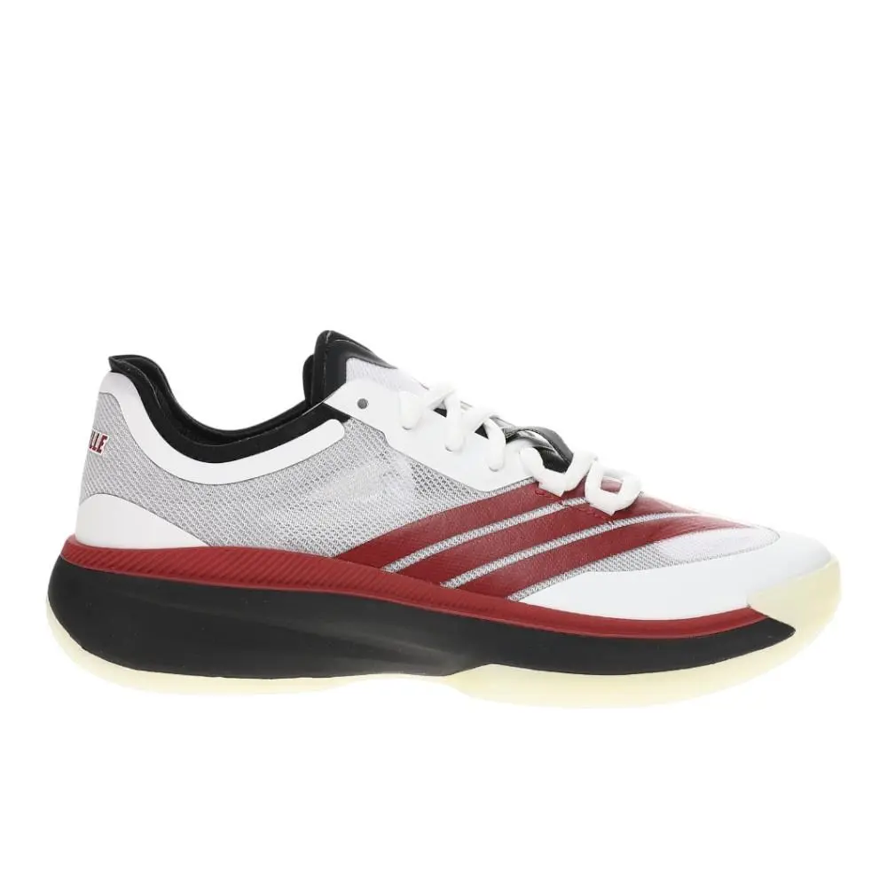 Adidas shoes - adidas Adizero Select 3.0 Louisville Cardinals Basketball - HQ0230 - Grey, Red 7