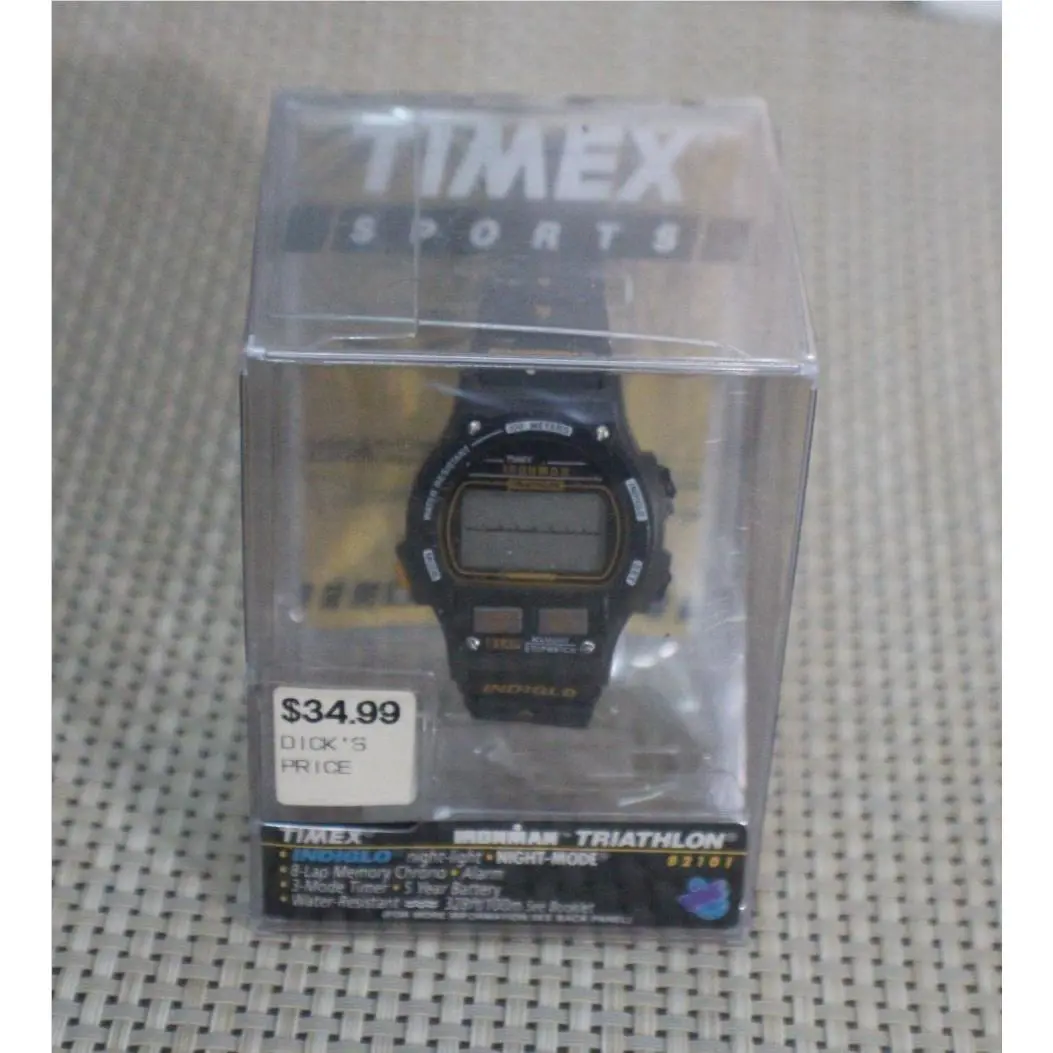 1990s Timex Ironman Triathlon Digital Women`s Watch 82101