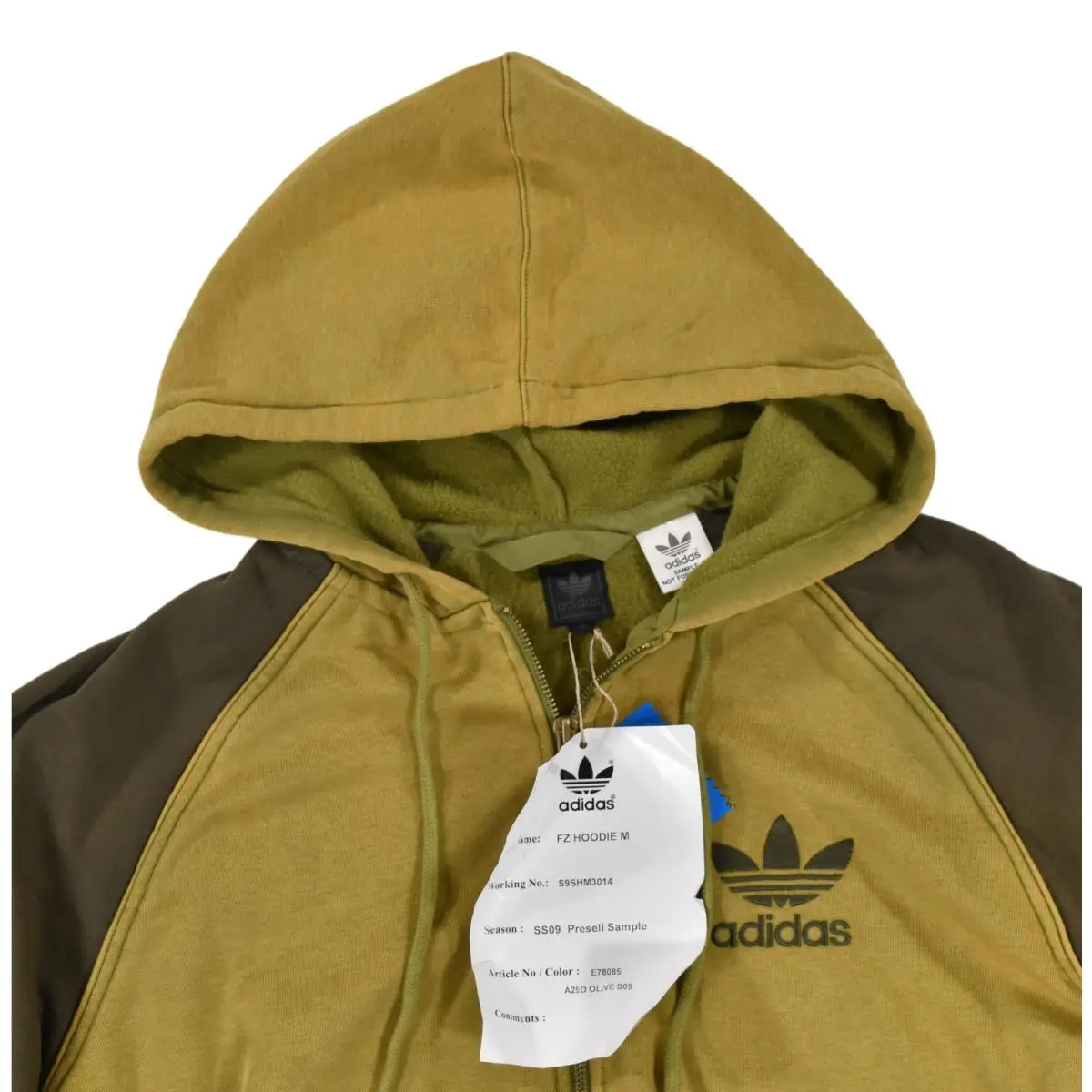Adidas clothing - Adidas Originals FZ HOodie - Originals HOodie - Green 1