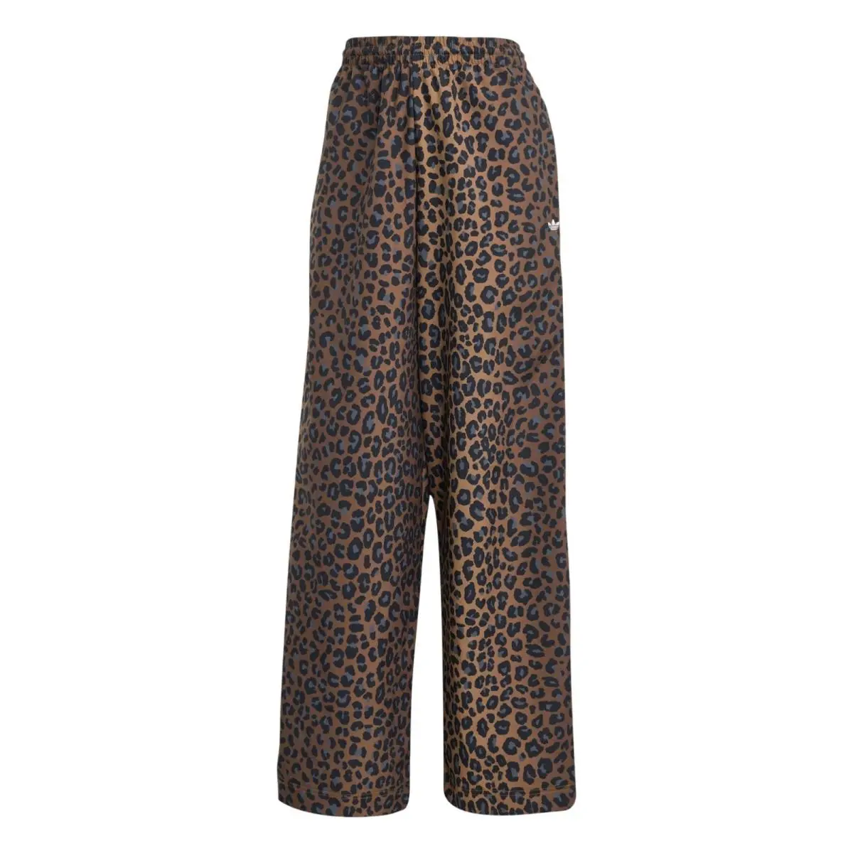 Women`s Adidas Originals Multicolor Leopard Firebird Oversized Track Pants