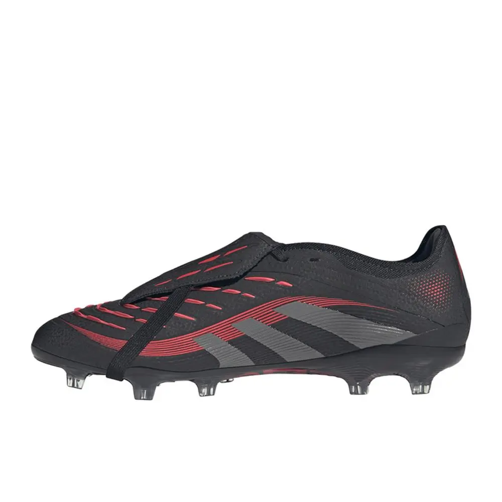 Adidas shoes - adidas Predator Pro FoldOver Tongue Firm Ground Soccer Cleats - JR3108 - Black, Grey 1