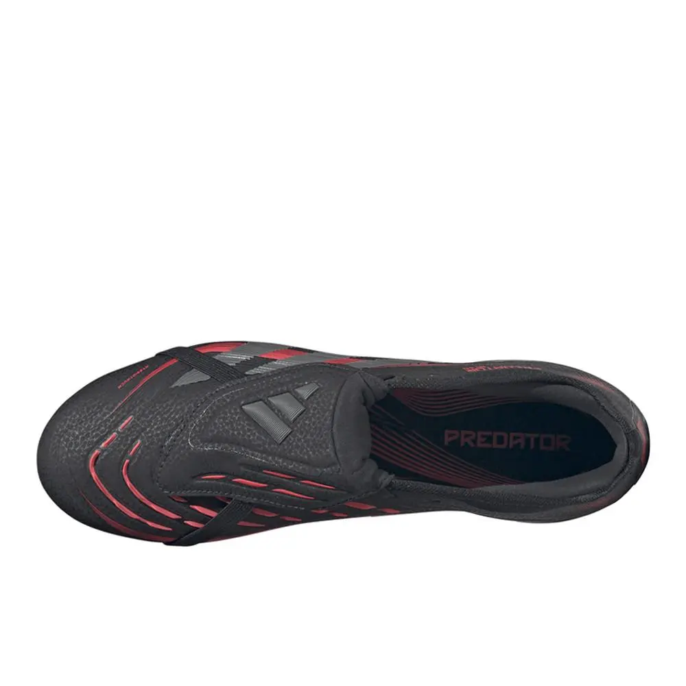 Adidas shoes - adidas Predator Pro FoldOver Tongue Firm Ground Soccer Cleats - JR3108 - Black, Grey 2