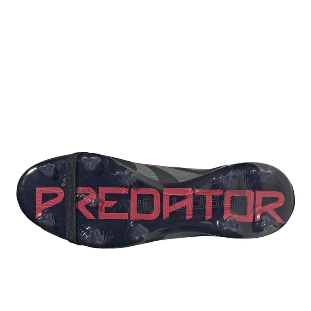 Adidas shoes - adidas Predator Pro FoldOver Tongue Firm Ground Soccer Cleats - JR3108 - Black, Grey 3