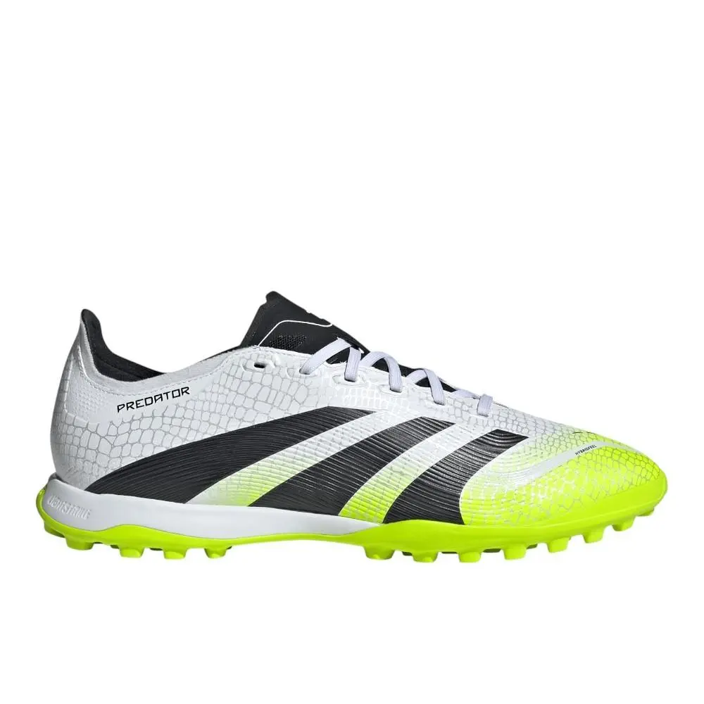 Adidas Predator League Turf Soccer Cleats Mens White Sneakers Athletic Shoes JI1
