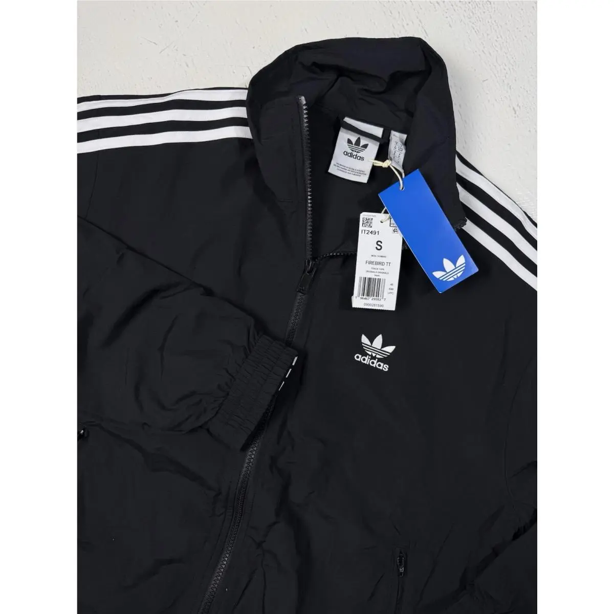 Adidas clothing - Adidas Adicolor Woven Firebird - Adicolor Woven Firebird - IT2491 - Black 5