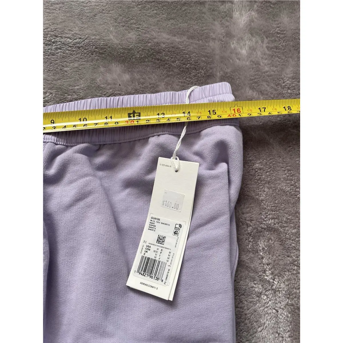 Adidas clothing - Adidas Y-3 - H63031 - Purple (UPC: 0194821961388) 5