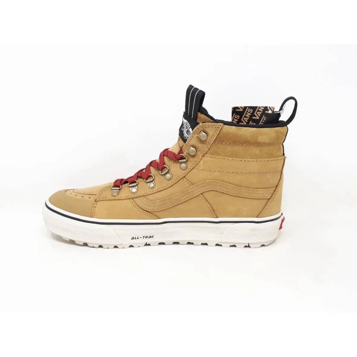 Vans shoes - VANS Sk8-Hi - VN0009QMJM9 - Brown 0