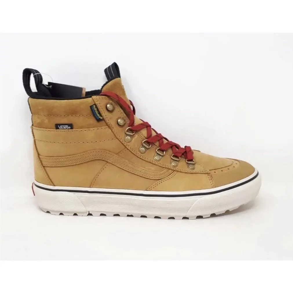 Vans shoes - VANS Sk8-Hi - VN0009QMJM9 - Brown 9