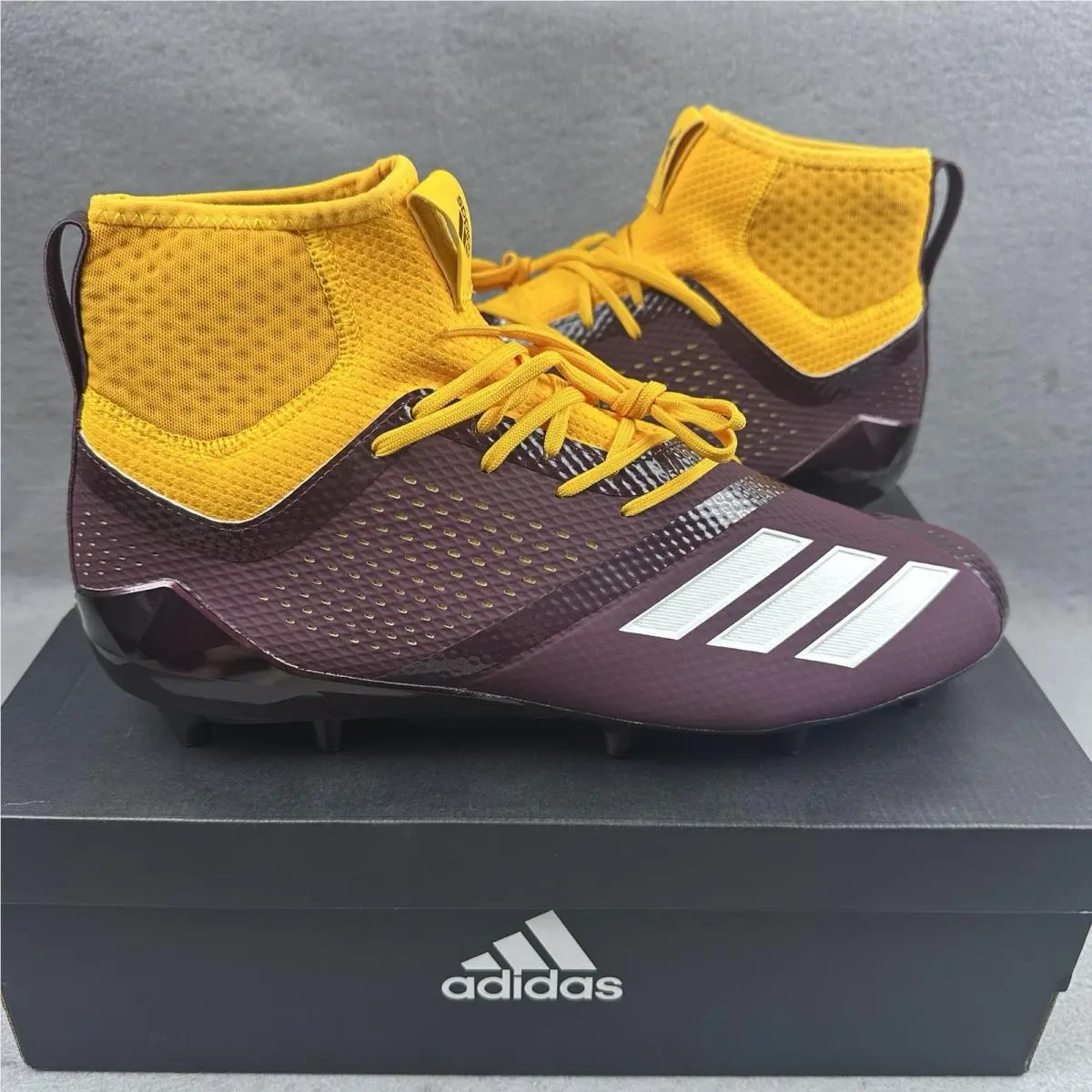 Adidas Adizero 5 Star 7.0 Skn N Football Cleats Mens 12.5 Red D97191