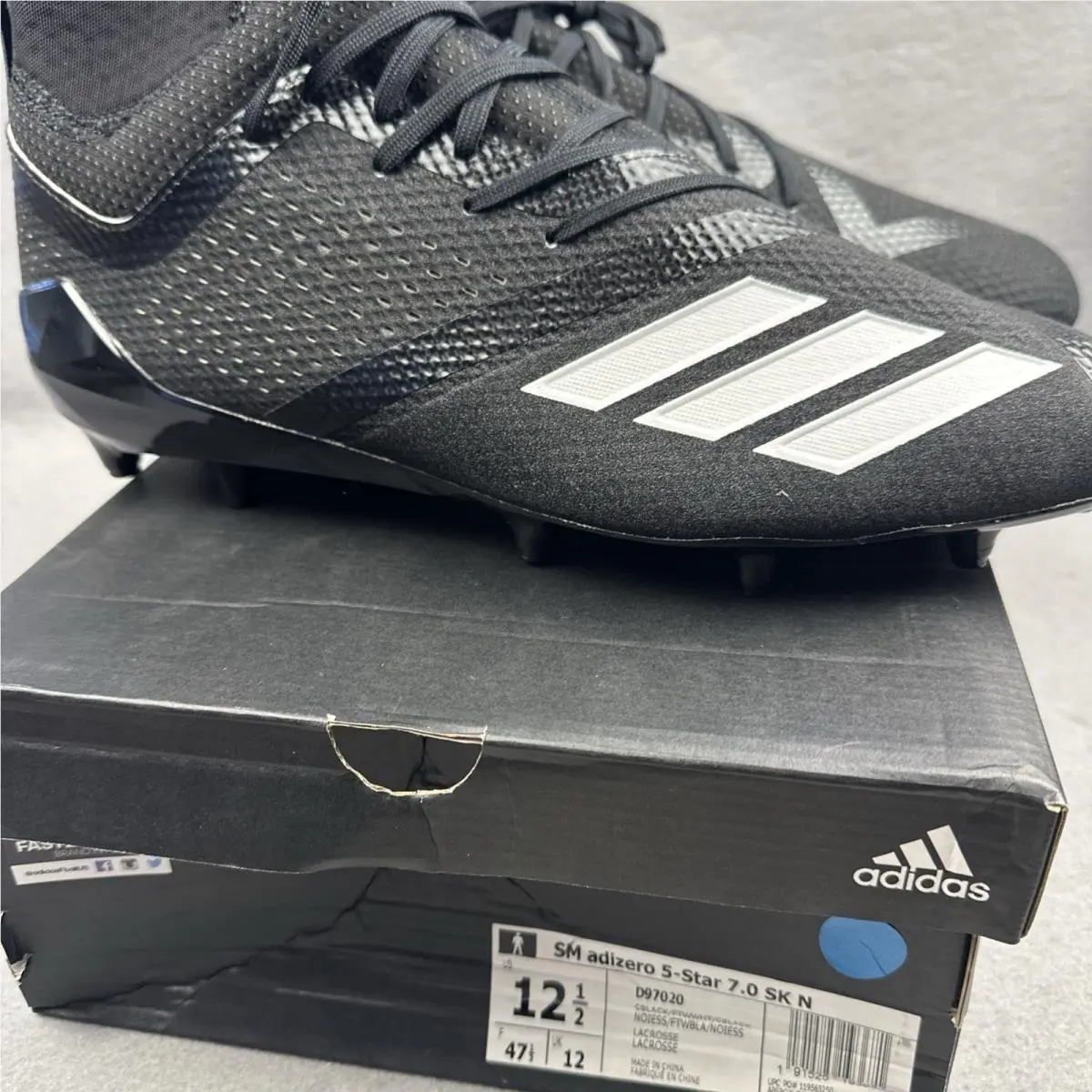 Adidas shoes - adidas adizero 5 star 7.0 - D97020 - Black 9