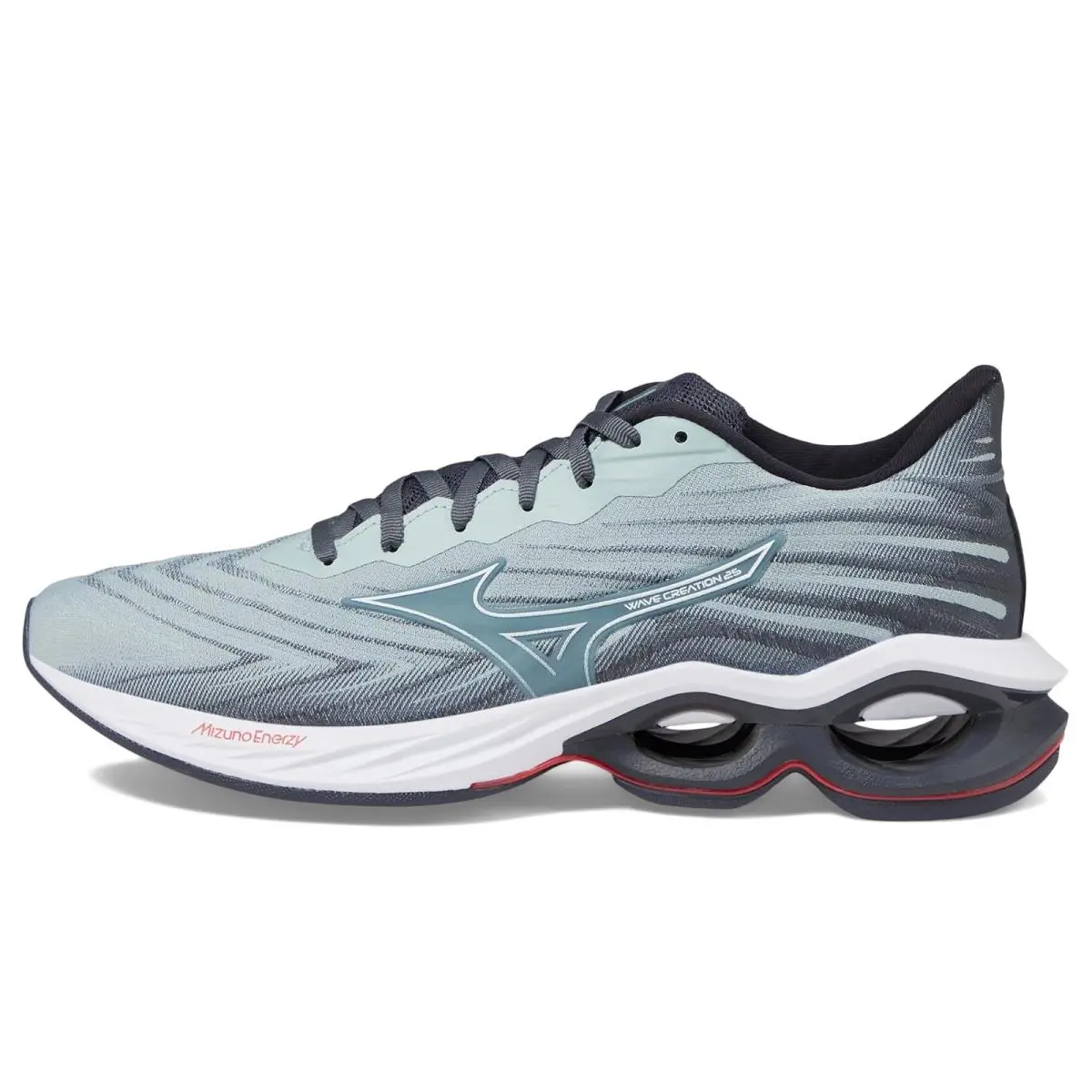 Mizuno shoes - Grey Mist/White 8