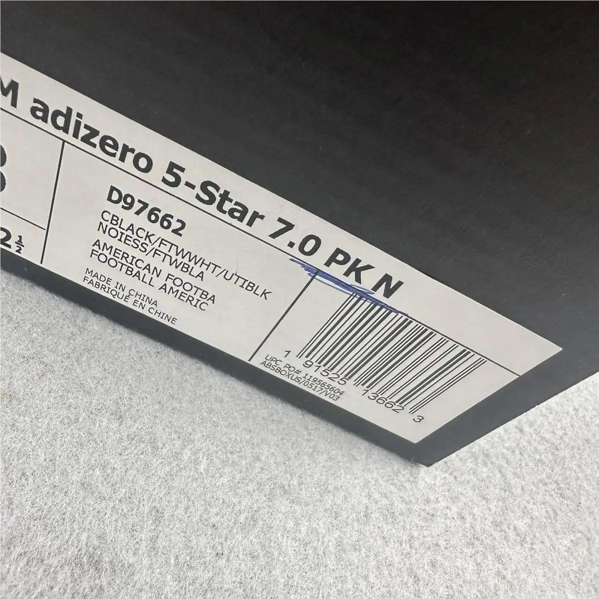 Adidas shoes - adidas adizero 5 star 7.0 - D97662 - Black 7