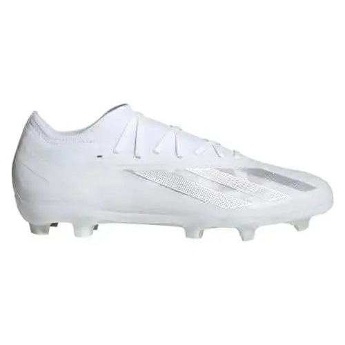 Adidas X Crazyfast Pro FG Soccer Cleats White Silver Metallic IG9118 Sz7