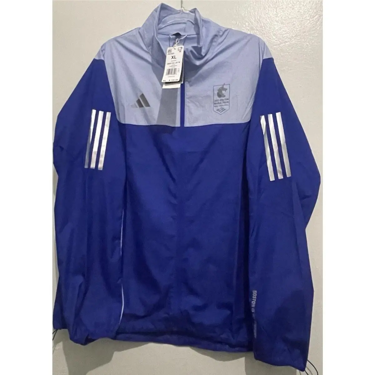 Adidas 2025 Official Boston Marathon Running Jacket JN3003 Men’s XL