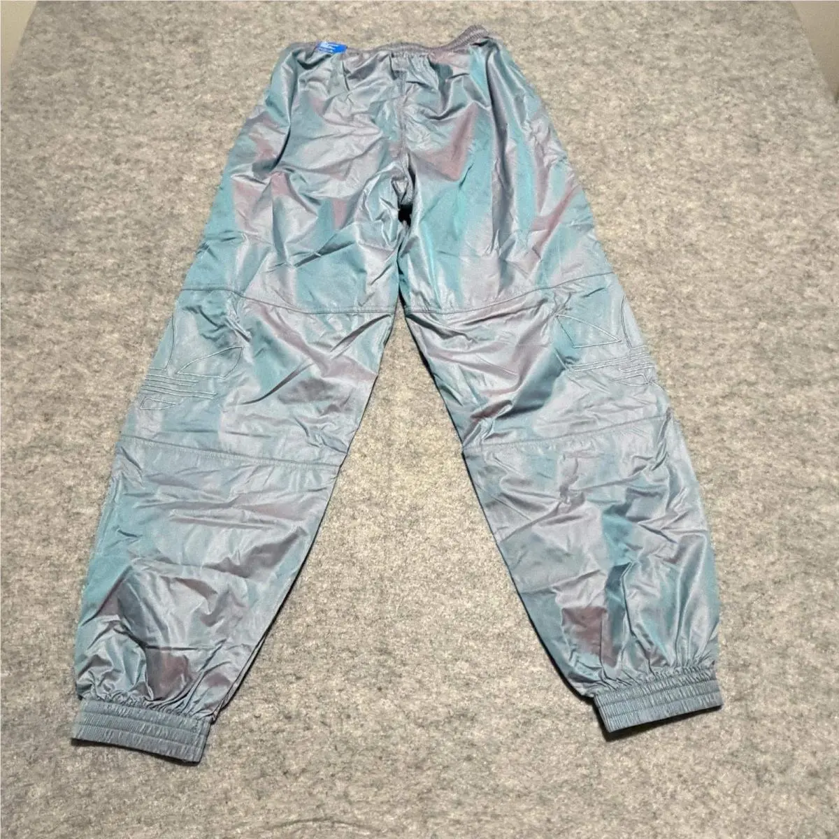 Adidas Originals Iridescent Primegreen Track Pants XS Blue Purple Relaxed Fit