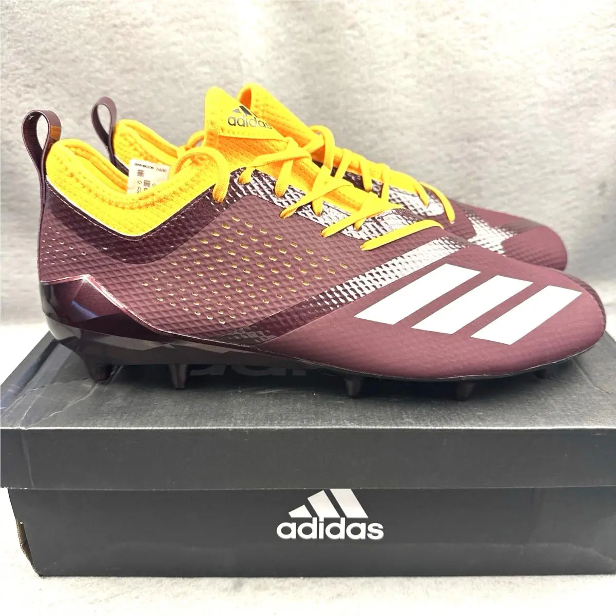 Adidas Adizero 5 Star 7.0 SK N Ncaa Football Cleats Mens 13.5 Maroon D97012