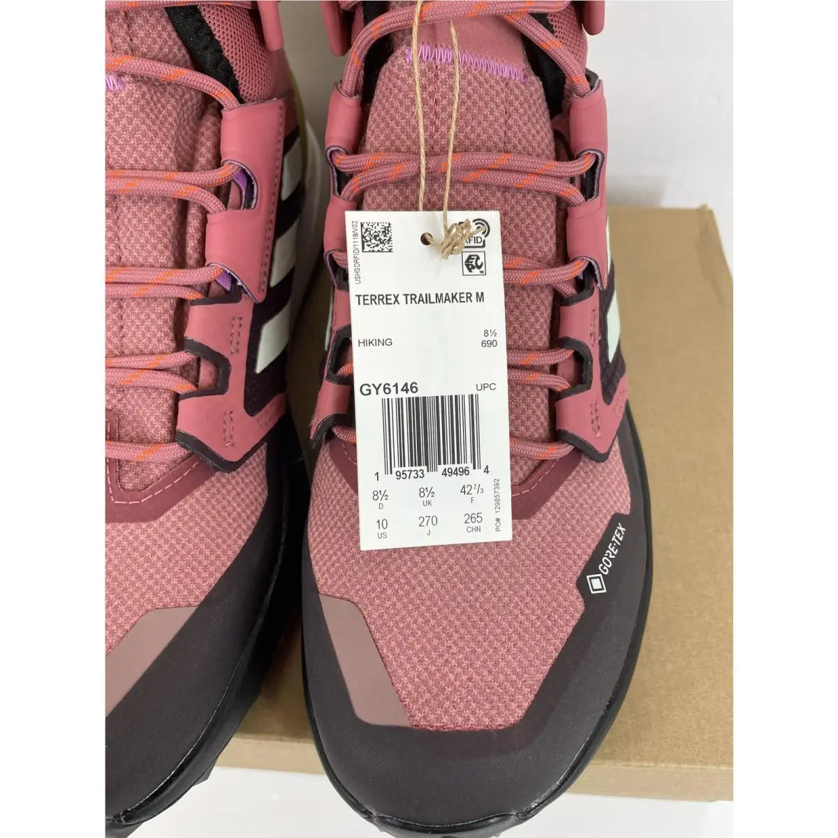 Adidas shoes - Terrex Trailmaker Mid GTX - Terrex Trailmaker Mid GTX - GY6146 - Pink, Black, White, Green, Purple 0