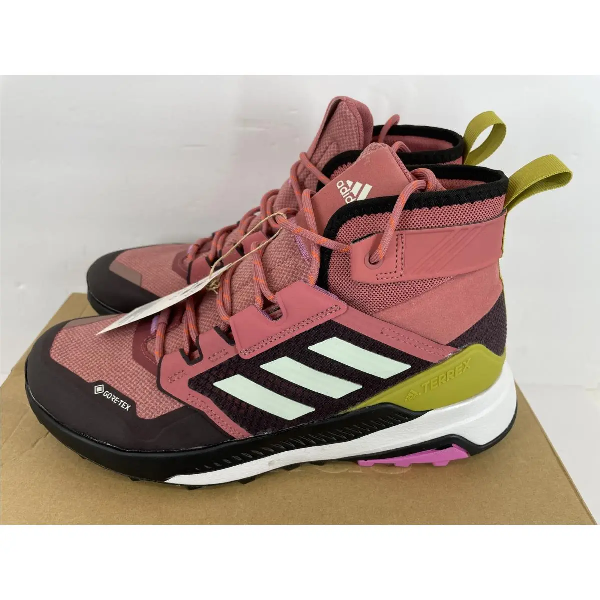 Adidas shoes - Terrex Trailmaker Mid GTX - Terrex Trailmaker Mid GTX - GY6146 - Pink, Black, White, Green, Purple 3