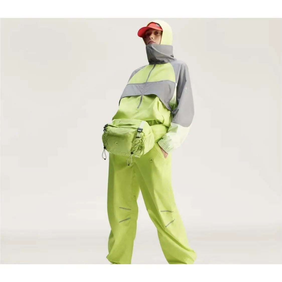 JG1068 Woman’s Small Adidas by Stella Mccartney Truenature Pull-on Jacket