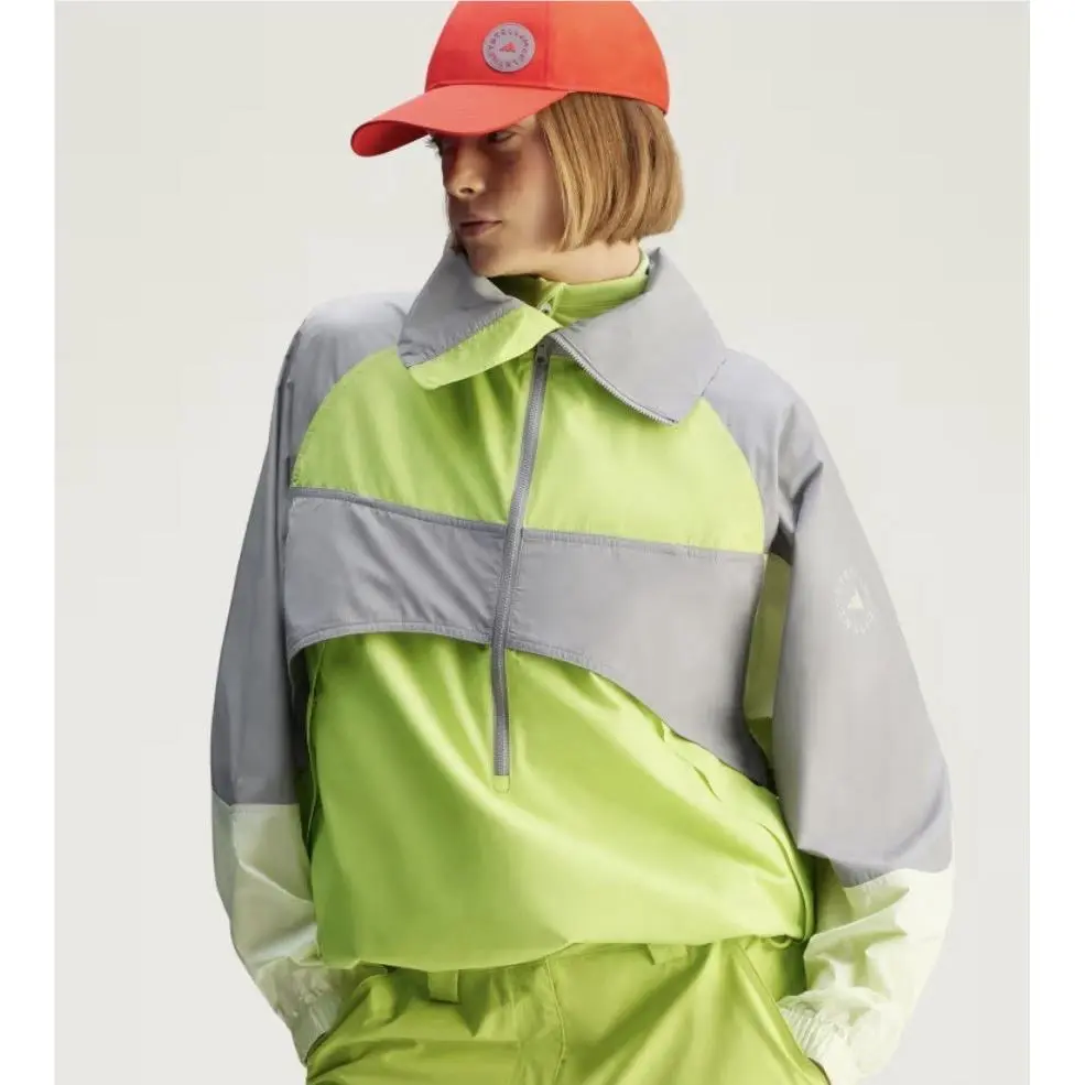 Adidas clothing - ADIDAS BY STELLA MCCARTNEY TRUENATURE PULL-ON JACKET - JG1068 - Yellow 10