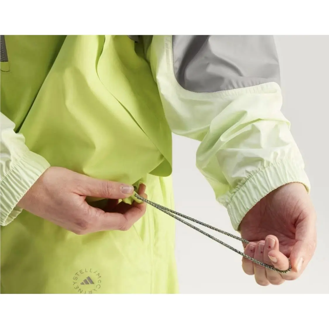 Adidas clothing - ADIDAS BY STELLA MCCARTNEY TRUENATURE PULL-ON JACKET - JG1068 - Yellow 12