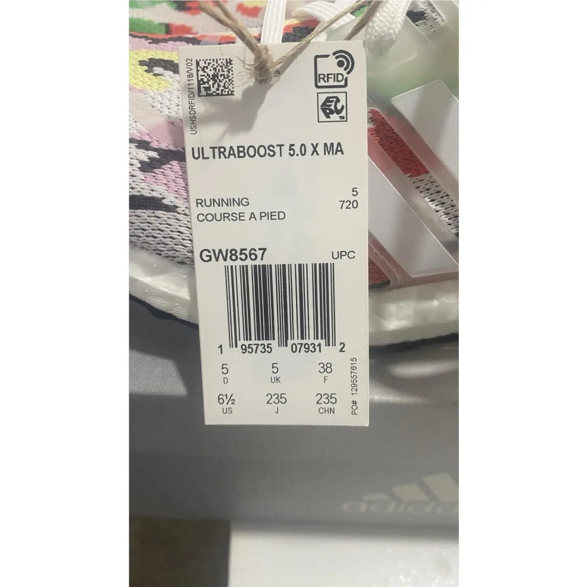 Adidas shoes - adidas UltraBoost 5.0 - UltraBoost - GW8567 - White (UPC: 195735079312) 8