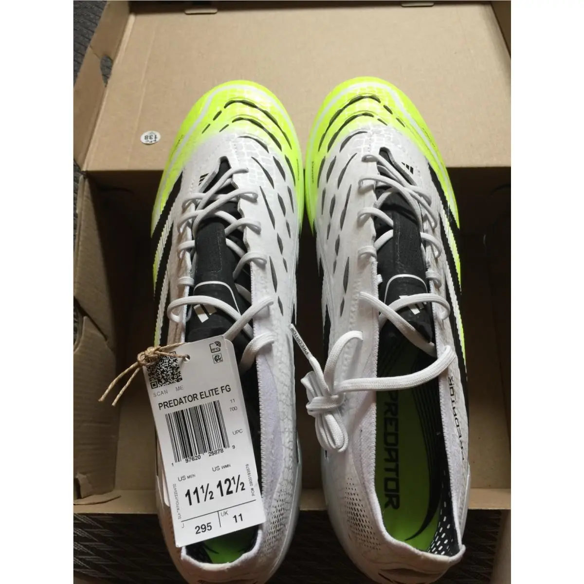 Adidas shoes - adidas Predator Elite - Predator Elite - JI1082 - Yellow 4