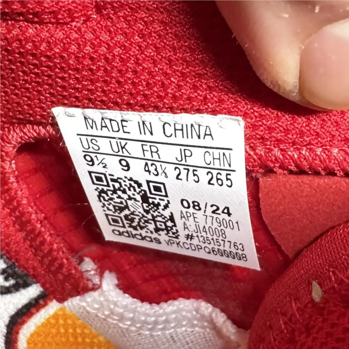 Adidas shoes - adidas Adizero Select - Adizero Select - JI4008 - Red 6