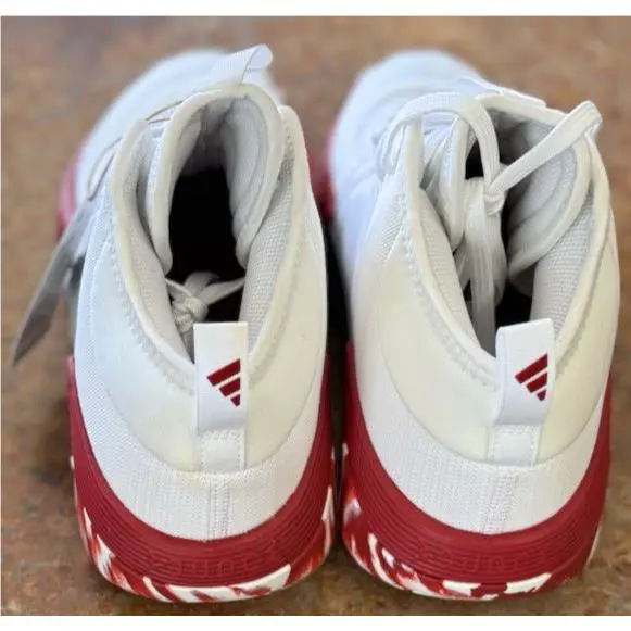 Adidas shoes - adidas Exhibit Select Mid Basketball - IE9327 - White (UPC: 196469357073) 5