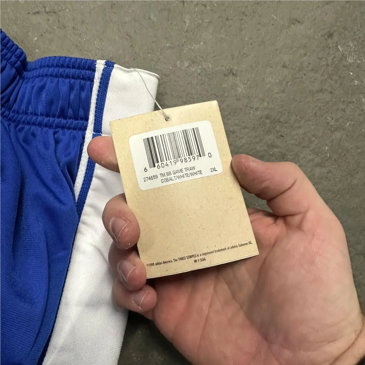 Adidas clothing - Blue 3