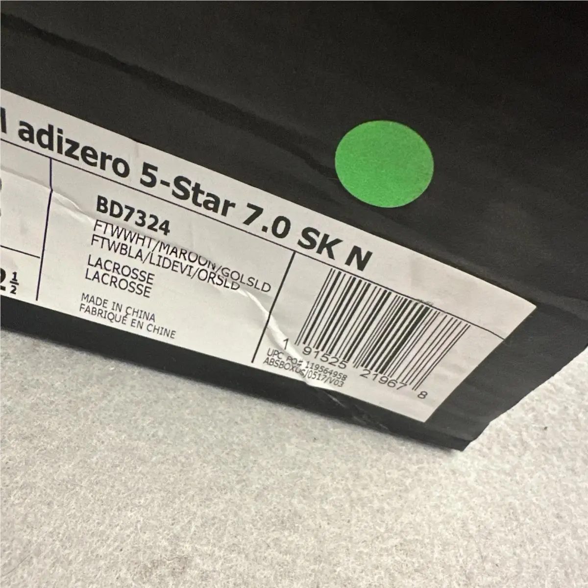 Adidas shoes - adidas adizero 5 star 7.0 - BD7324 - White 9