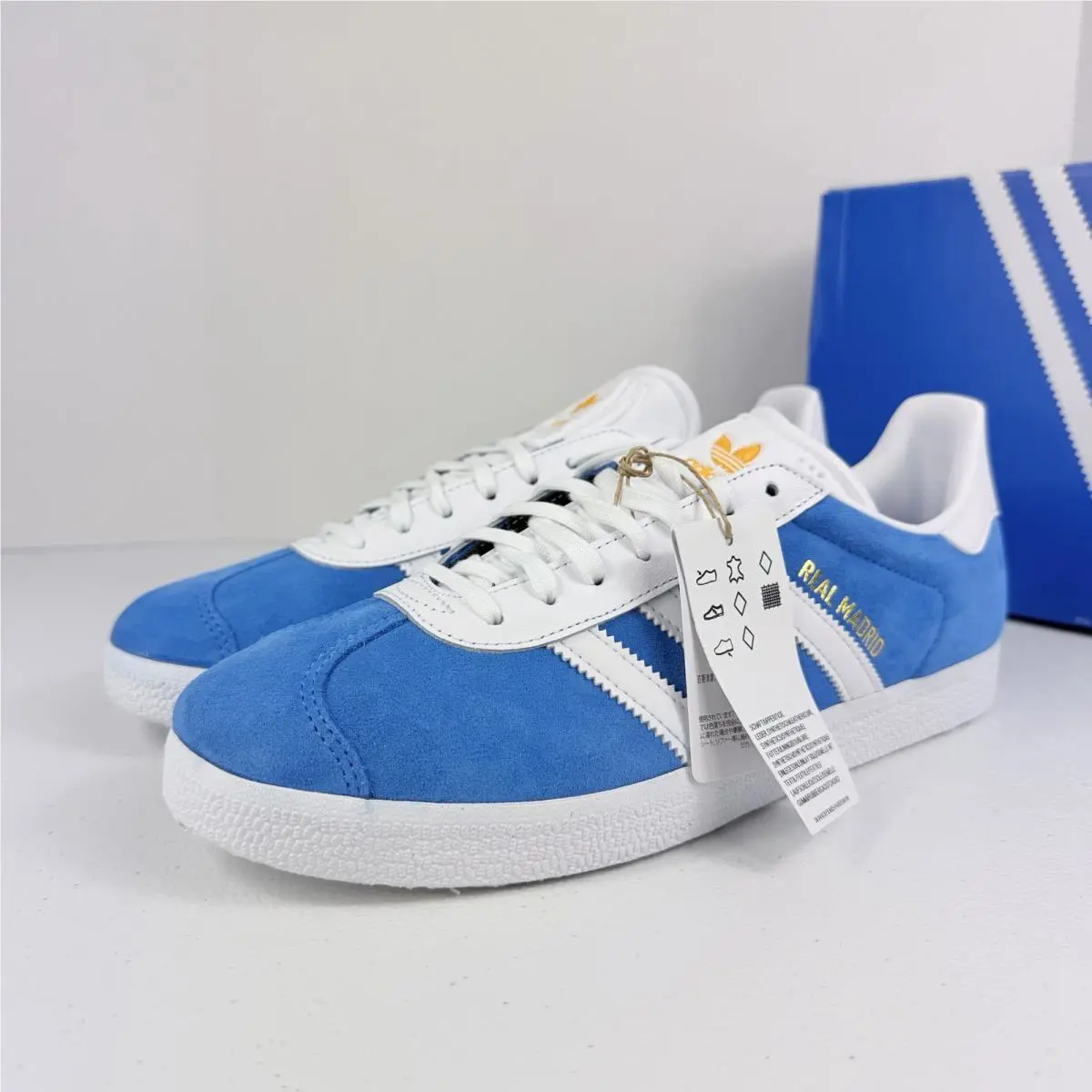 Adidas shoes - adidas Originals Gazelle - Originals Gazelle - JR4158 - Madrid Blue Bird 2