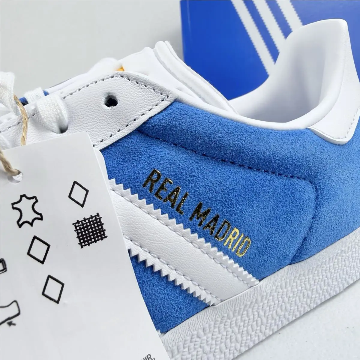 Adidas shoes - adidas Originals Gazelle - Originals Gazelle - JR4158 - Madrid Blue Bird 3