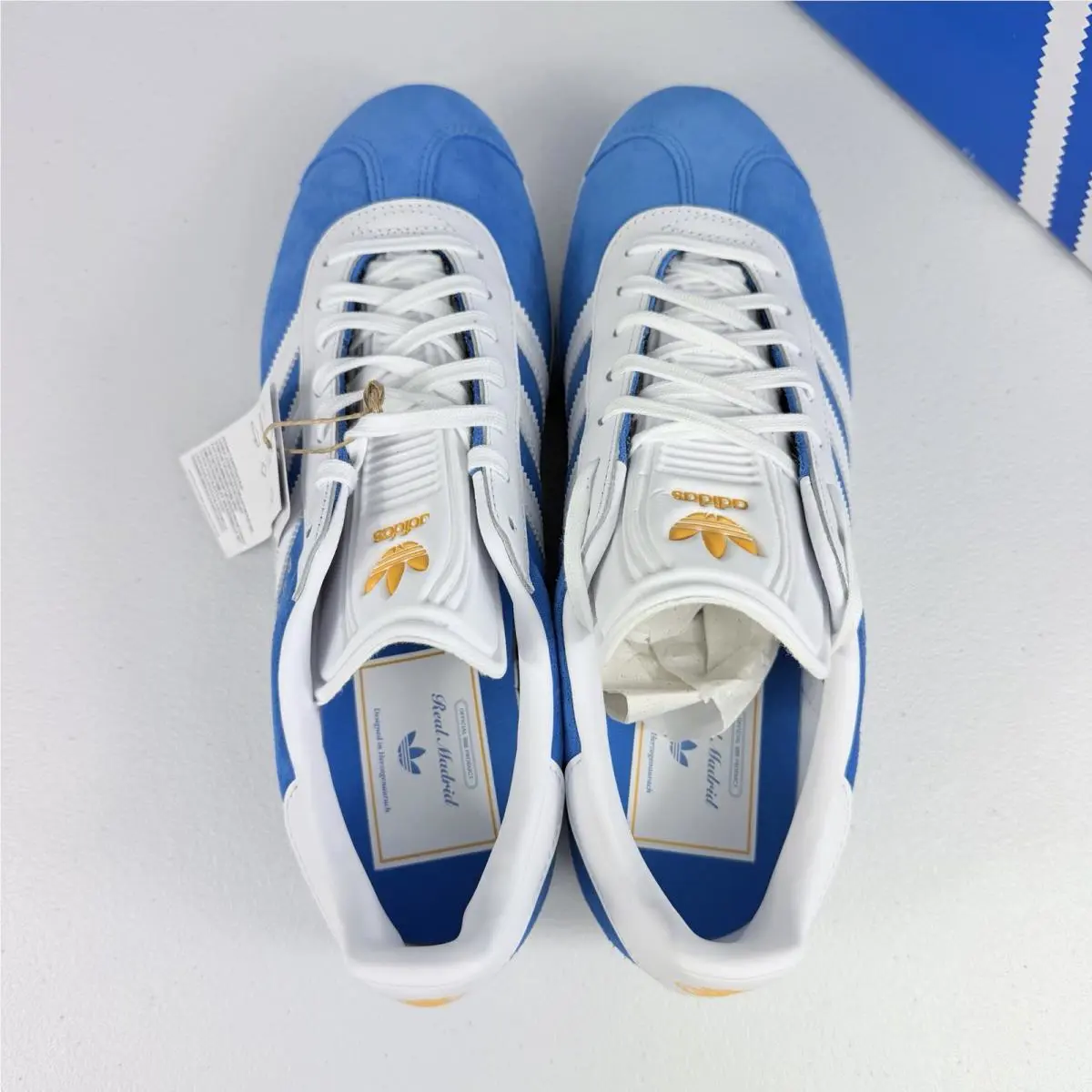 Adidas shoes - adidas Originals Gazelle - Originals Gazelle - JR4158 - Madrid Blue Bird 5