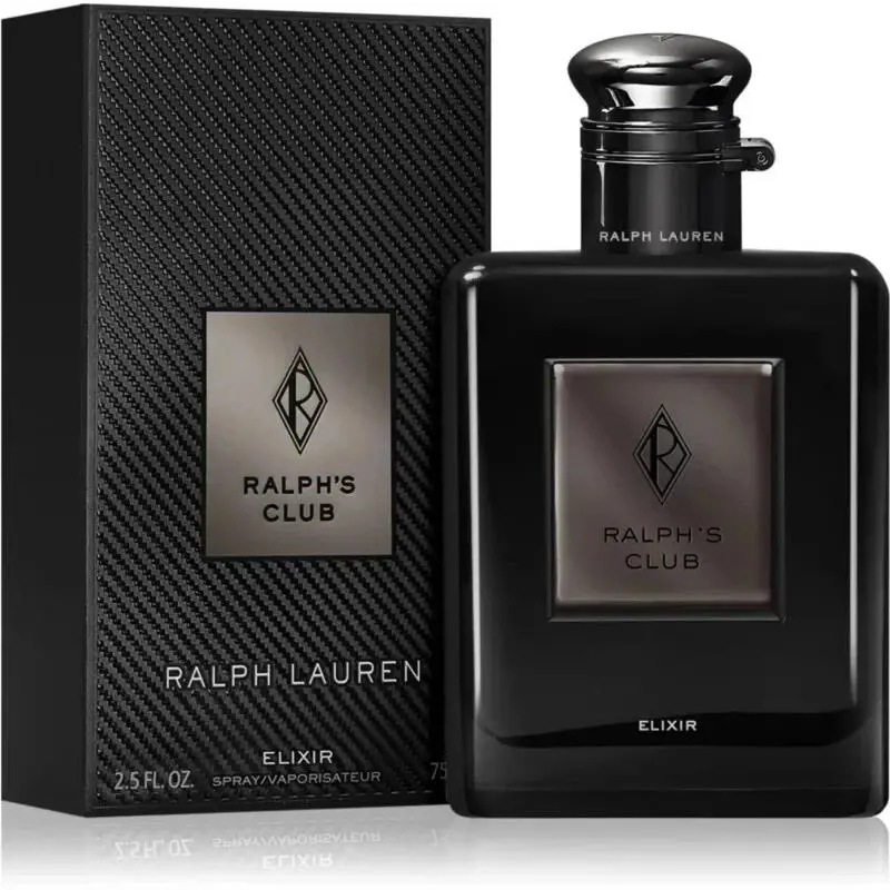 Ralph`s Club-ralph Lauren-concentrated PARFUM-SPR-2.5 OZ-75 Ml-authentic-france