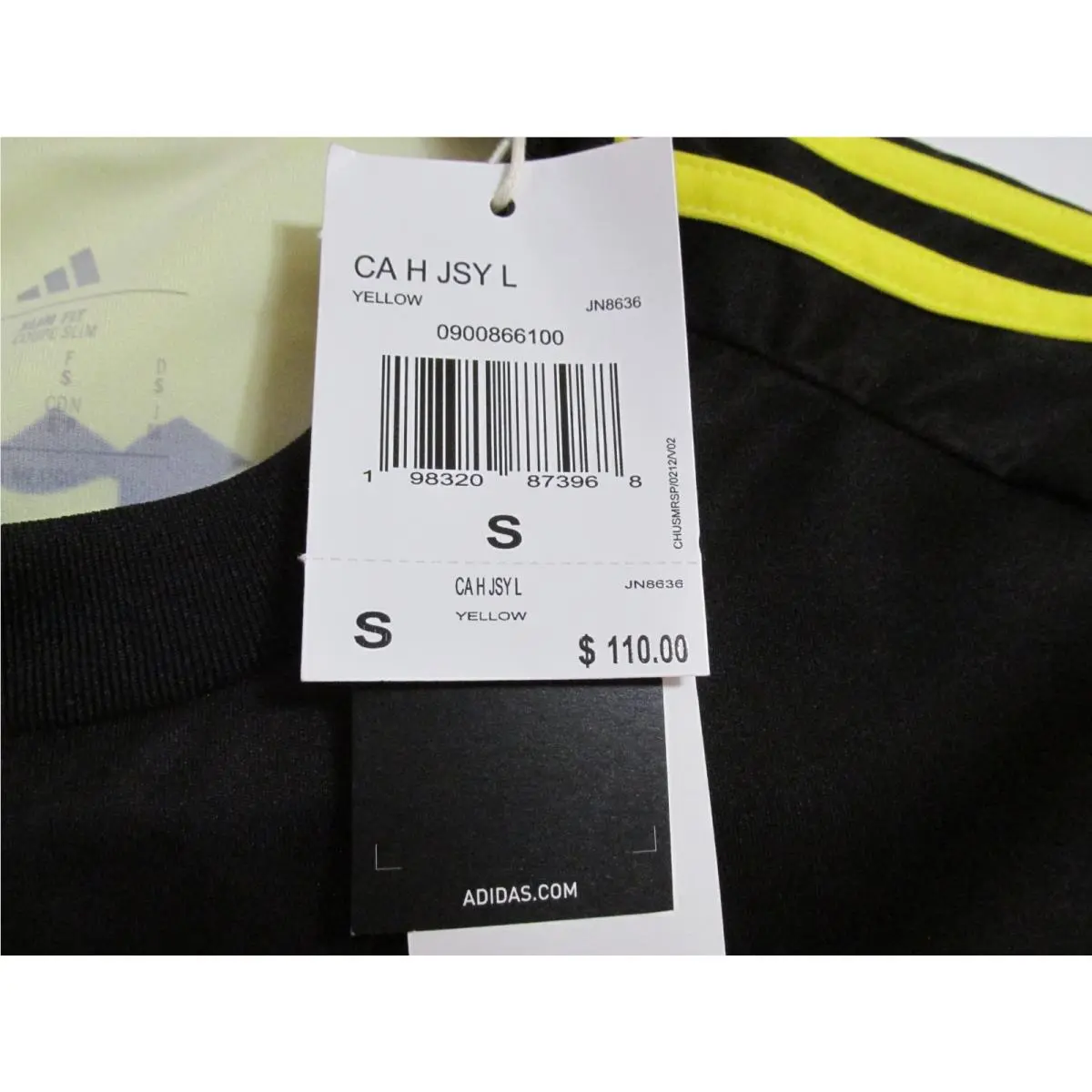 Adidas clothing - Yellow 1