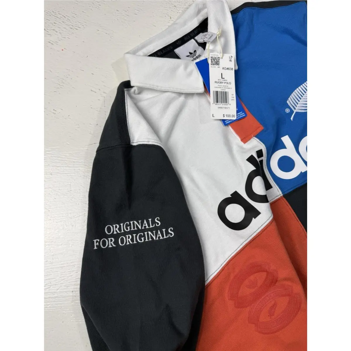 Adidas clothing - adidas Rugby Polo - Rugby Polo - KG4638 - Multicolor 8