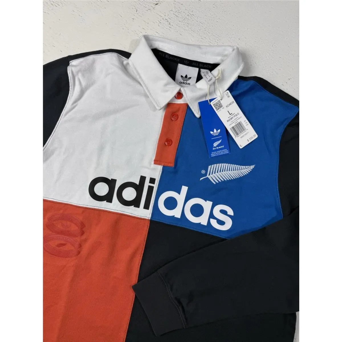 Adidas clothing - adidas Rugby Polo - Rugby Polo - KG4638 - Multicolor 2