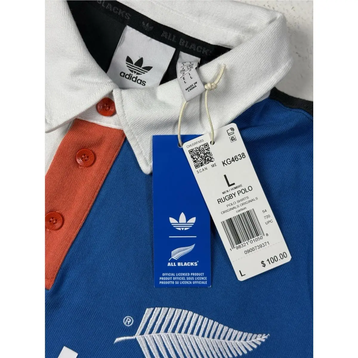 Adidas clothing - adidas Rugby Polo - Rugby Polo - KG4638 - Multicolor 6