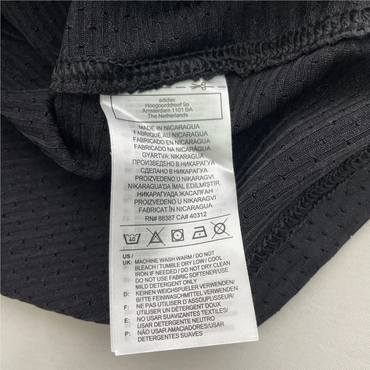 Adidas clothing - WVN A1 Stock J - WVN Stock - Black 9