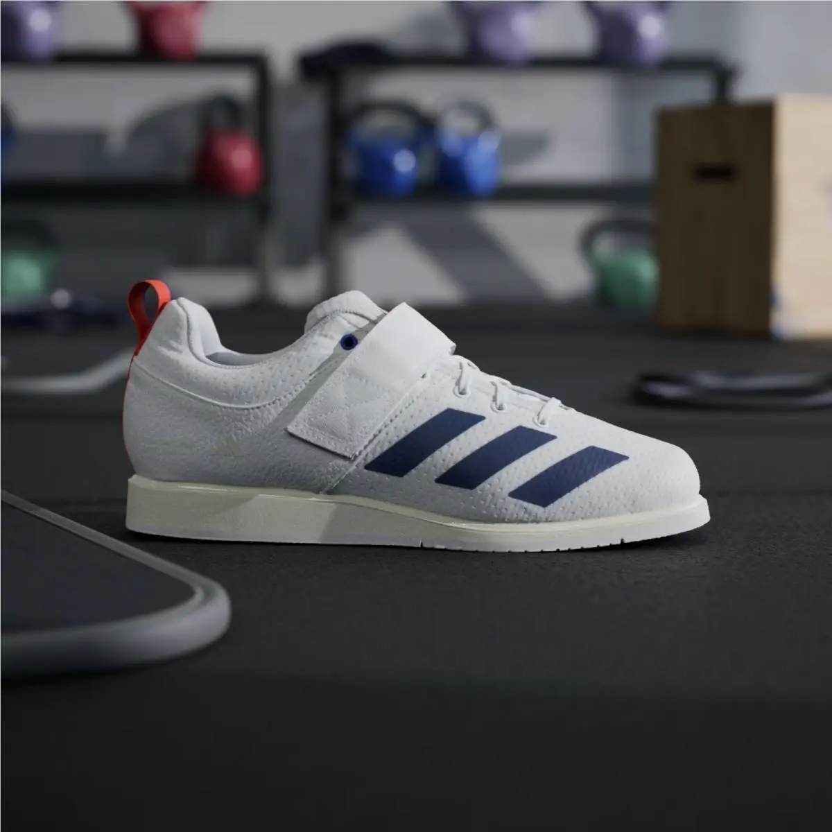 Adidas shoes - Cloud White / Dark Blue / Royal Blue 0