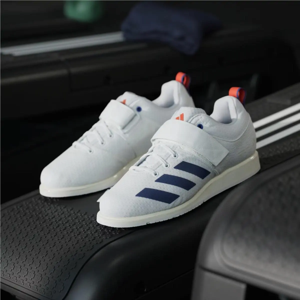 Adidas shoes - Cloud White / Dark Blue / Royal Blue 2