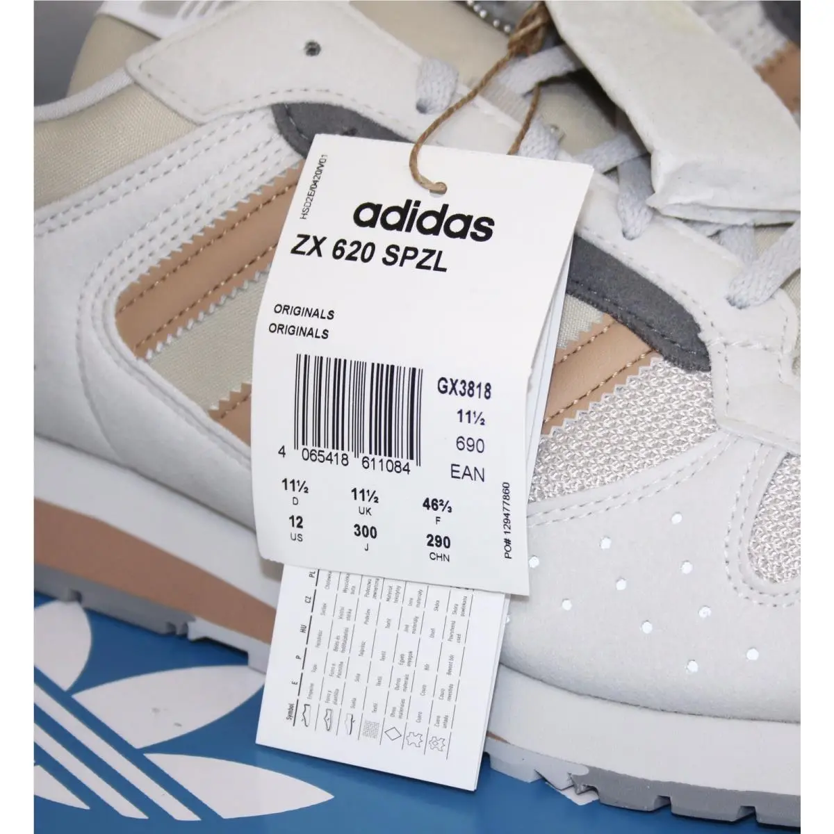 Adidas shoes - adidas ZX - GX3818 - Beige (UPC: 4065418611084) 0