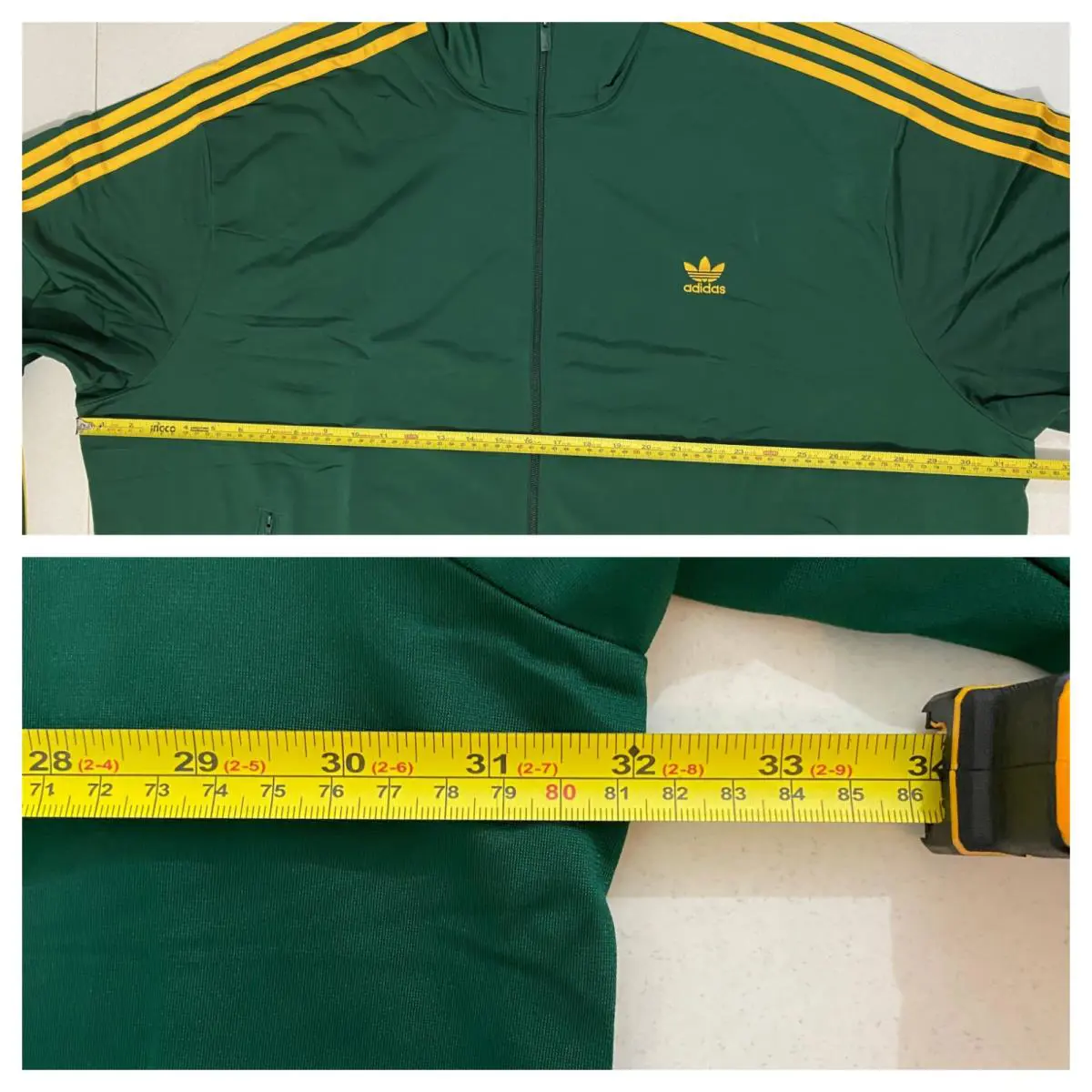 Adidas clothing - adidas Firebird - Firebird - JZ4097 - Collegiate Green Crew Yellow 6