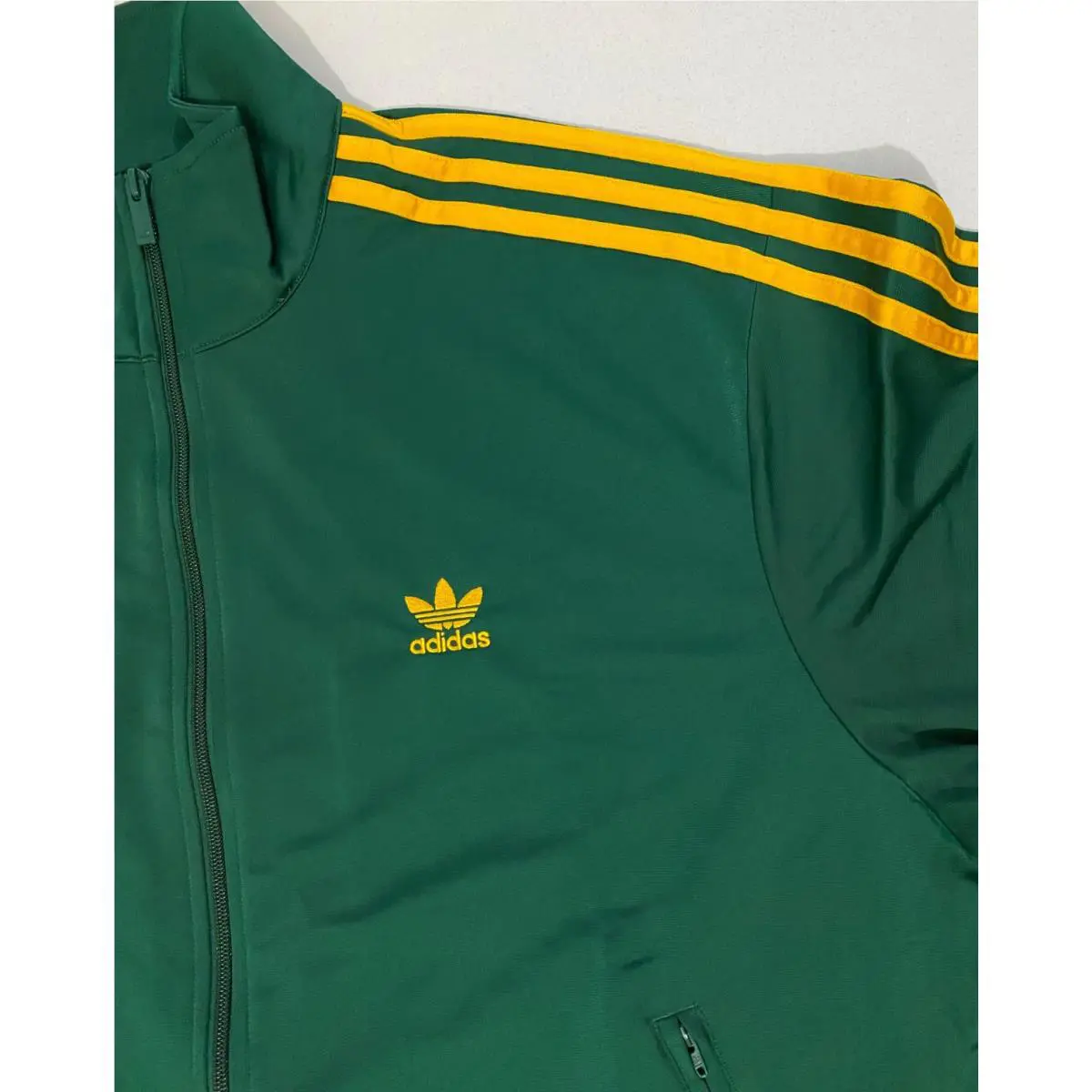 Adidas clothing - adidas Firebird - Firebird - JZ4097 - Collegiate Green Crew Yellow 1
