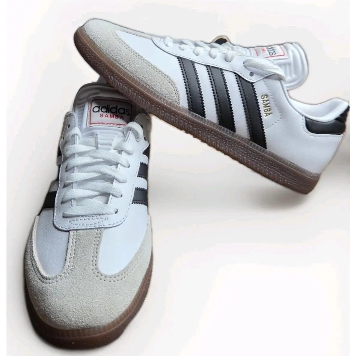 Adidas Samba Indoor Sneakers Womens 8 Mens 7 Leather Soccer Shoes